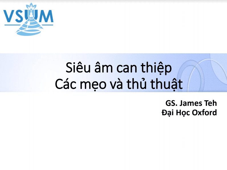 Siêu âm can thiệp, Các mẹo và thủ thuật