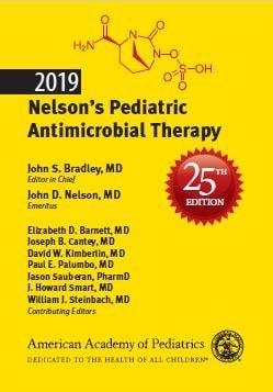 2019 Nelson Hướng dẫn sử dụng thuốc chống vi trùng ở Nhi khoa 25e 2019 Nelson Hướng dẫn sử dụng thuốc chống vi trùng ở Nhi khoa 25e