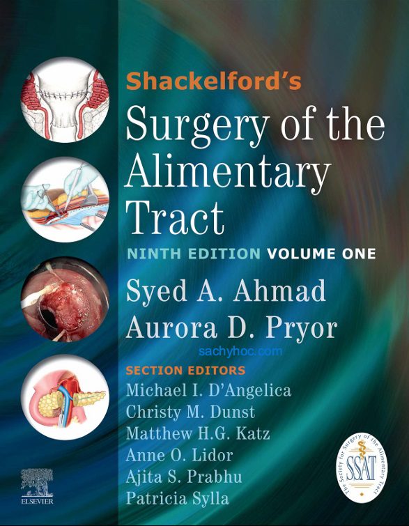 Phẫu Thuật Ống Tiêu Hóa Của Shackelford, Bộ 2 Tập, Ấn bản thứ 9 (2025)